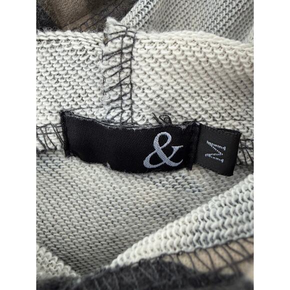 Ampersand Avenue Camo Double Hood Sweatshirt Pullover M - Picture 8 of 9